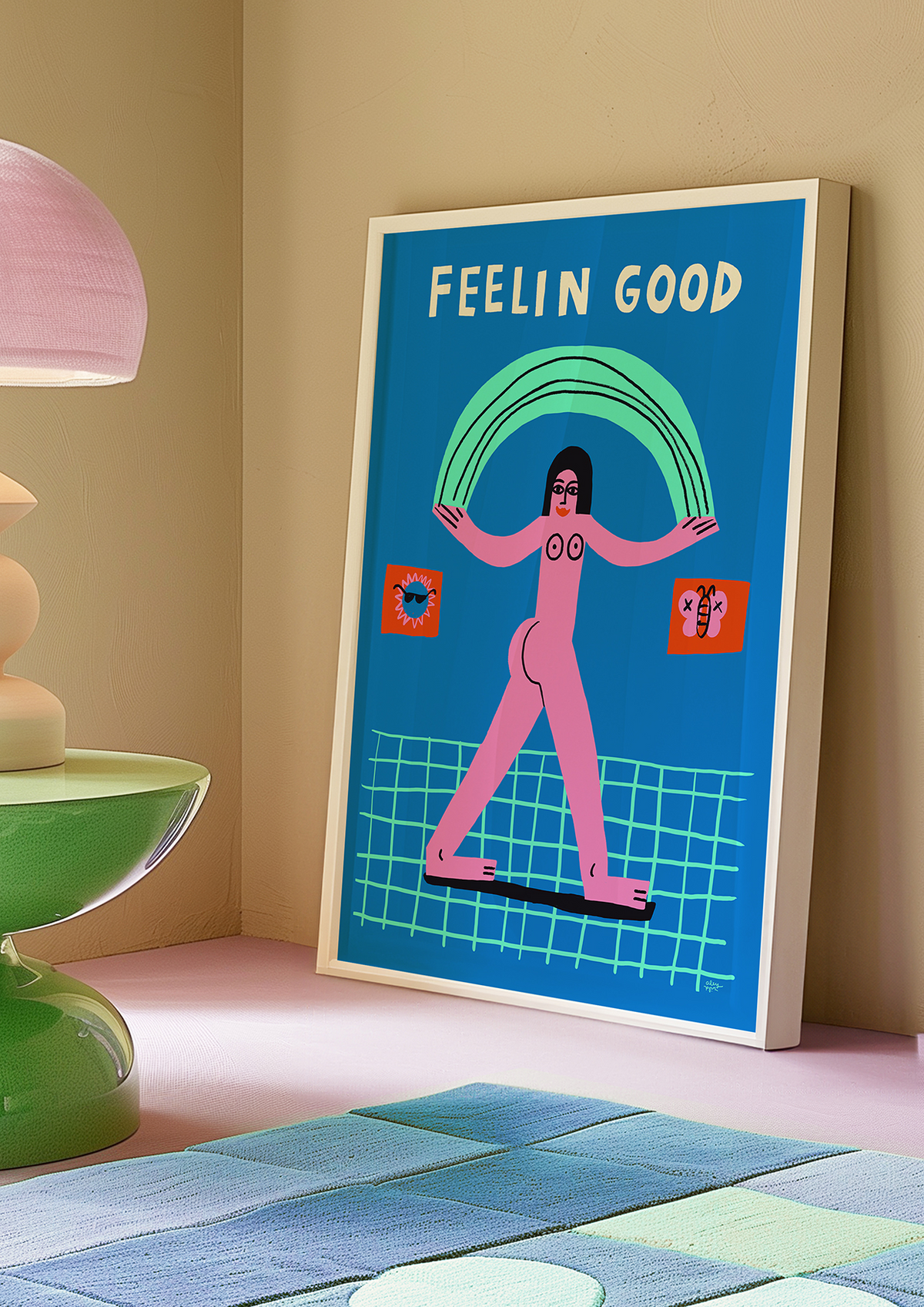 Feelin' Good Art Print