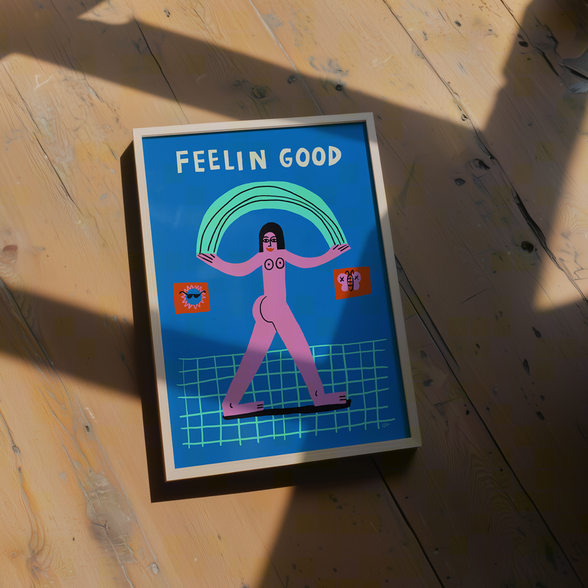 Feelin' Good Art Print