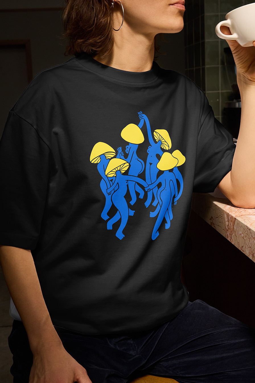Mushroom Dance Tee AU
