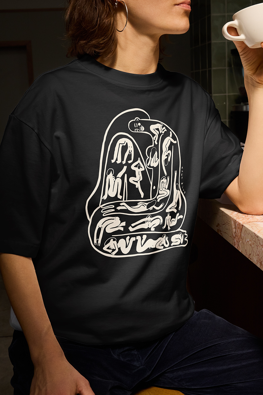 Nudes on Nudes Tee AU