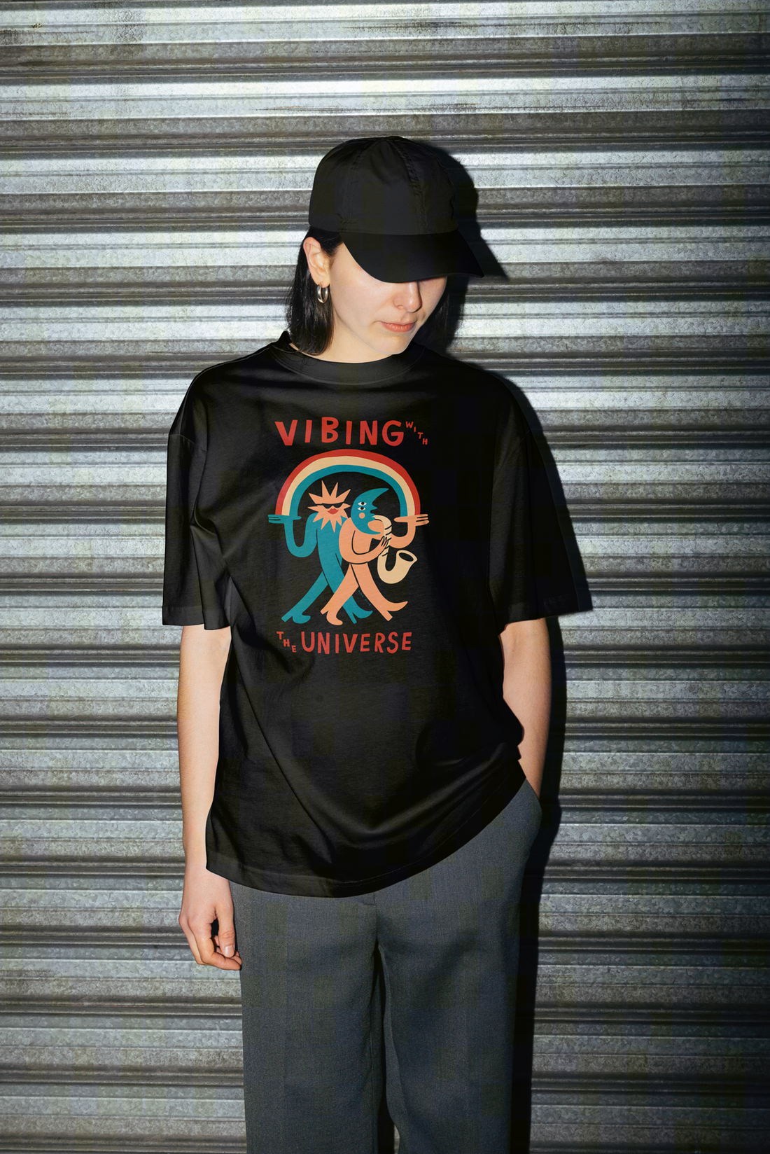 Vibing With The Universe Tee AU