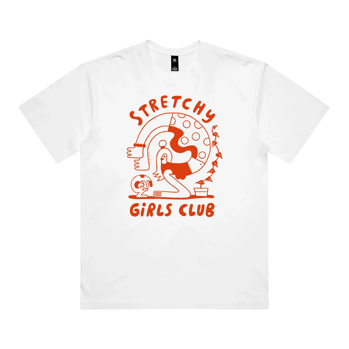 Stretchy Girls Club Tee AU