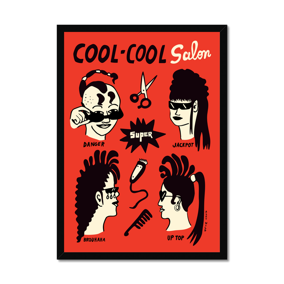 Cool-Cool Salon Art Print