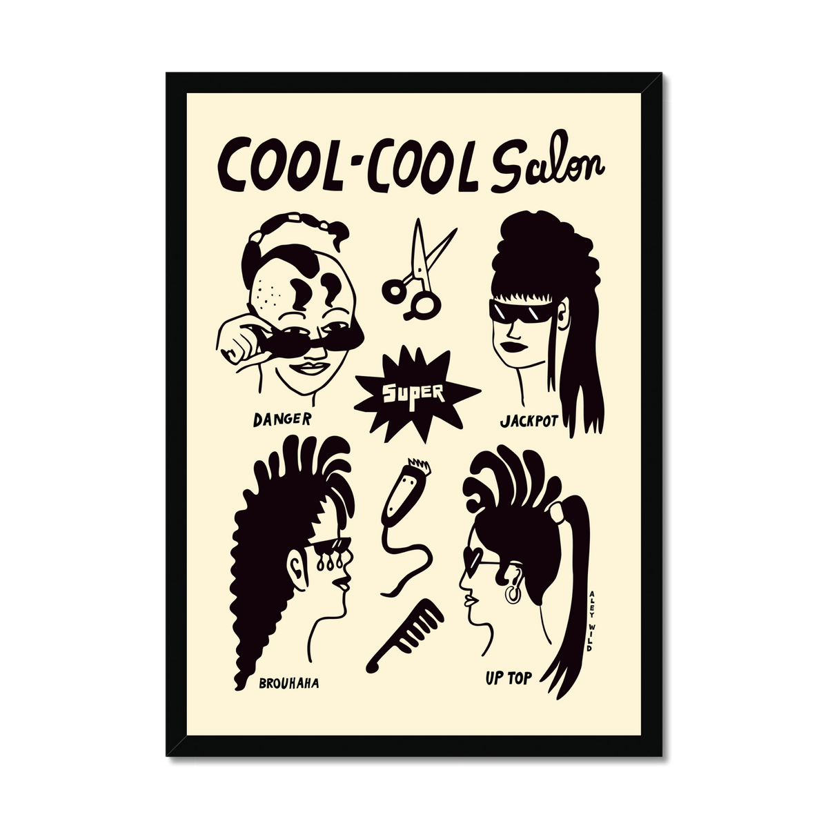Cool-Cool Salon Art Print