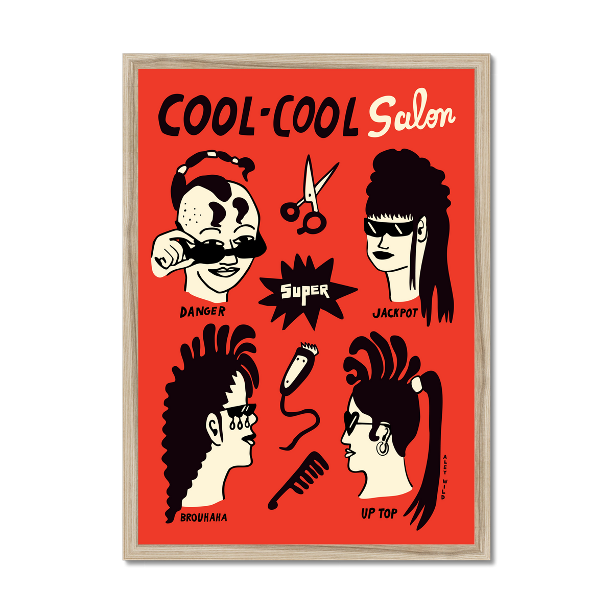 Cool-Cool Salon Art Print