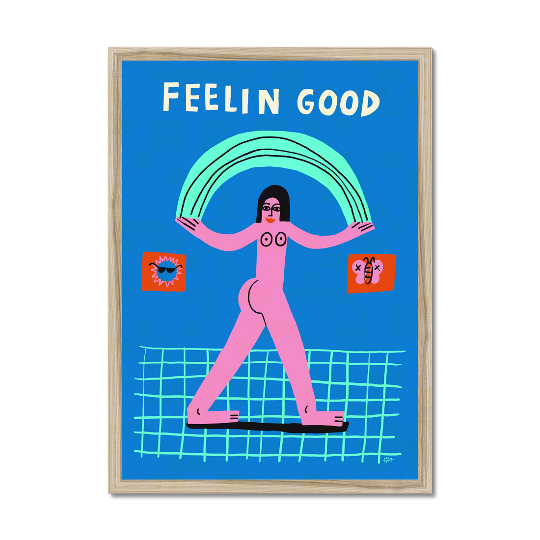 Feelin' Good Art Print