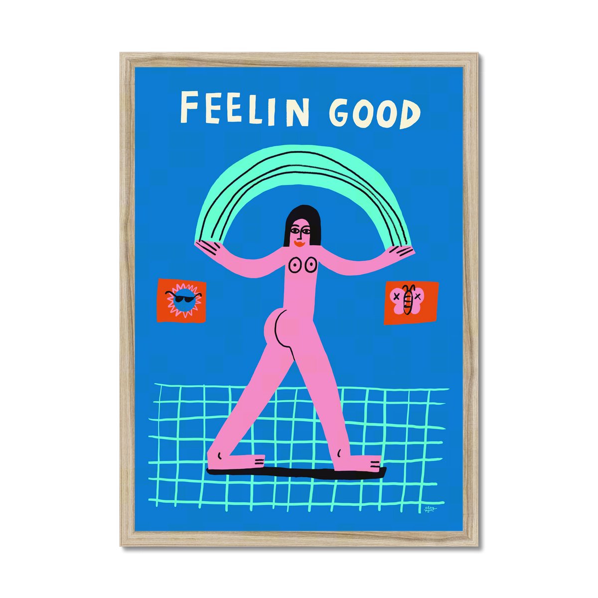 Feelin' Good Art Print
