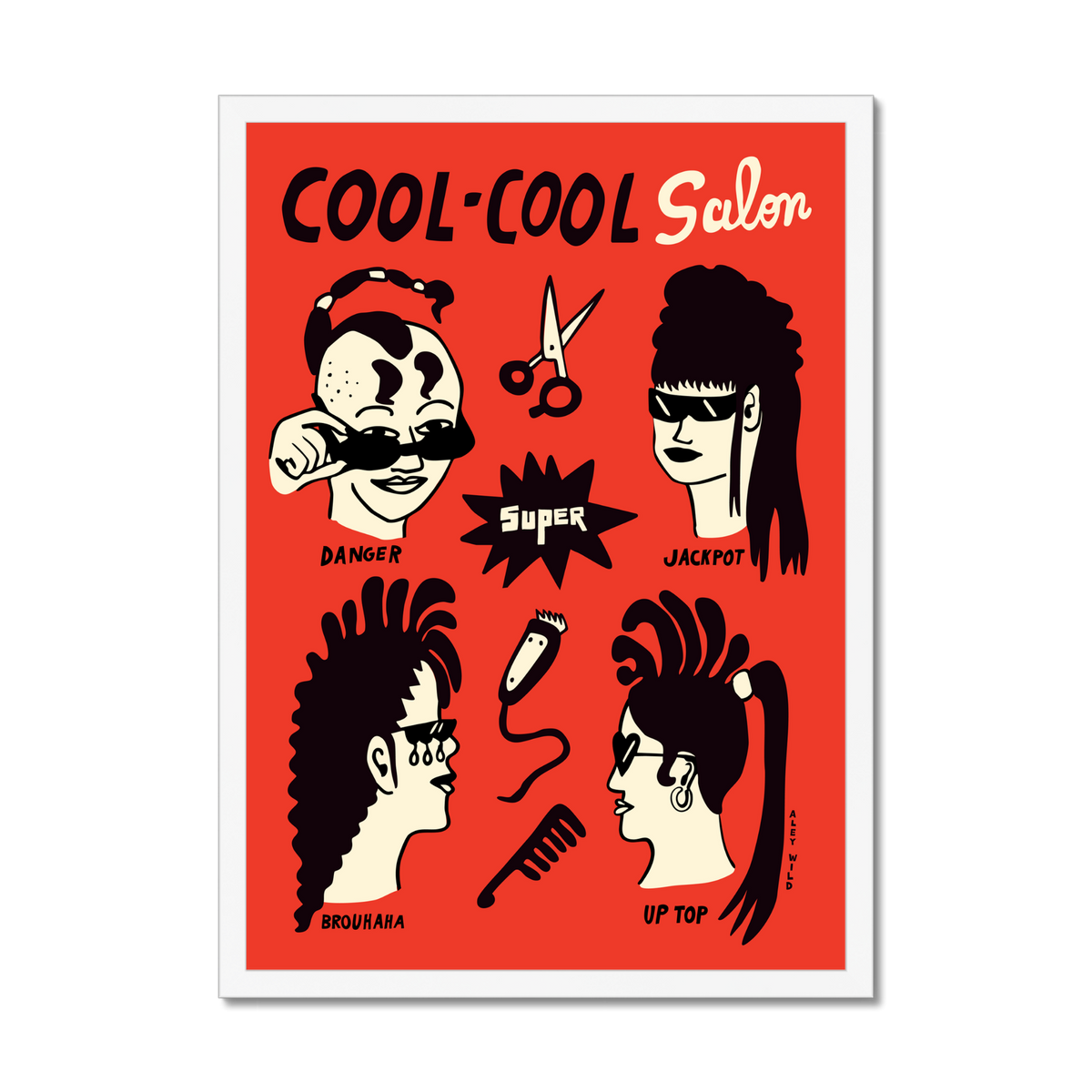 Cool-Cool Salon Art Print