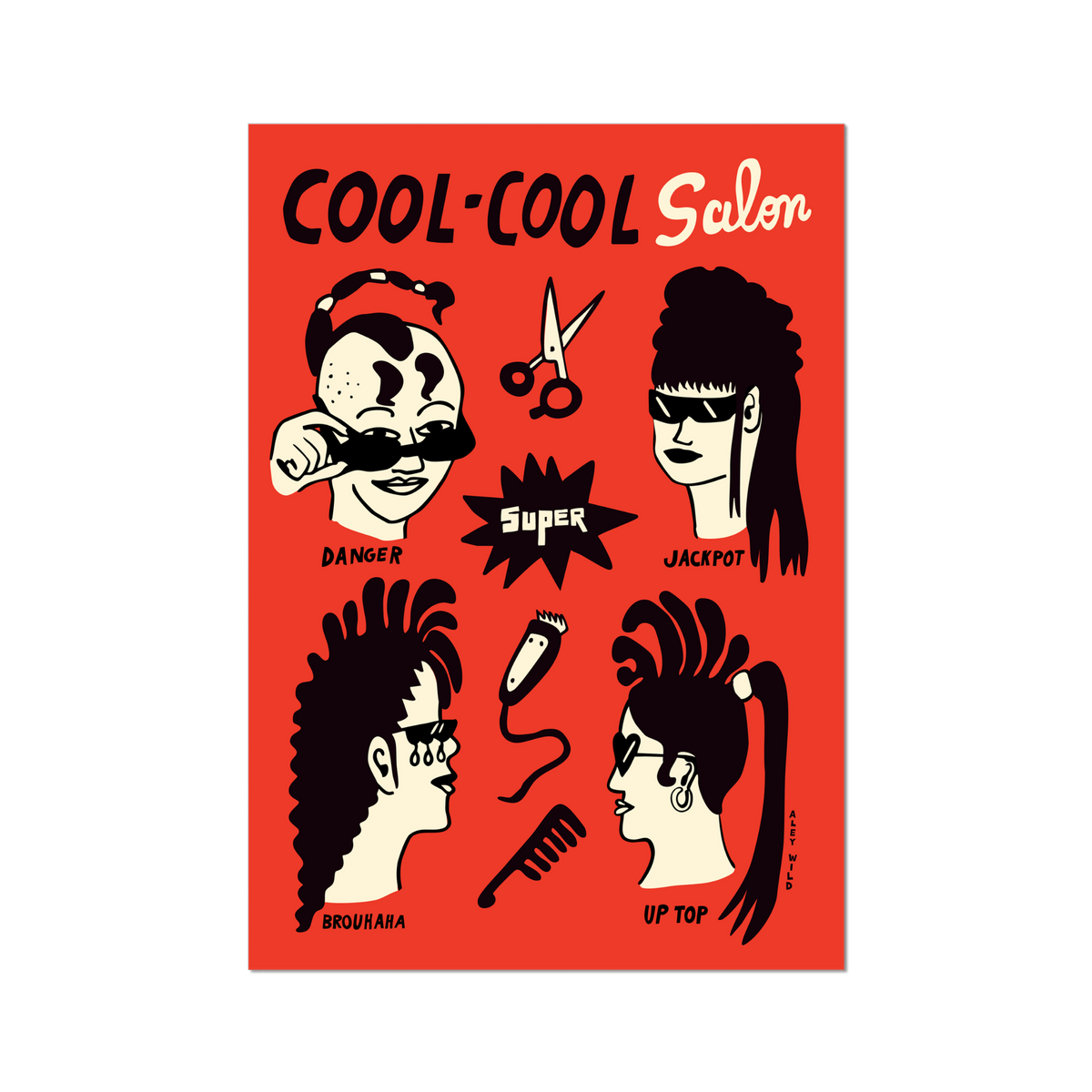 Cool-Cool Salon Art Print